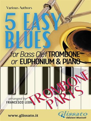 cover image of 5 Easy Blues--Trombone/Euphonium & Piano (Trombone parts)